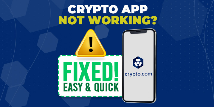 crypto app not working