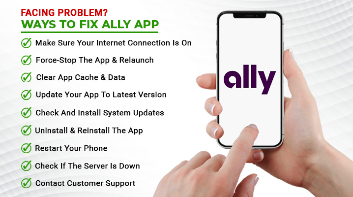 how to fix ally app not working