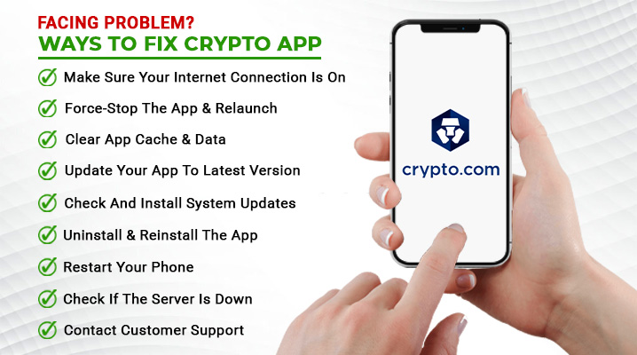 how to fix crypto app not working