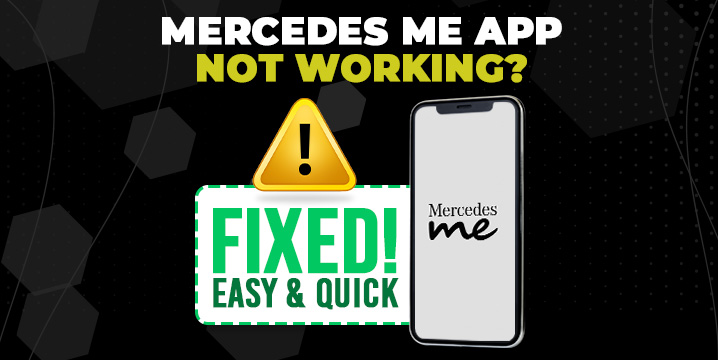 mercedes me app not working