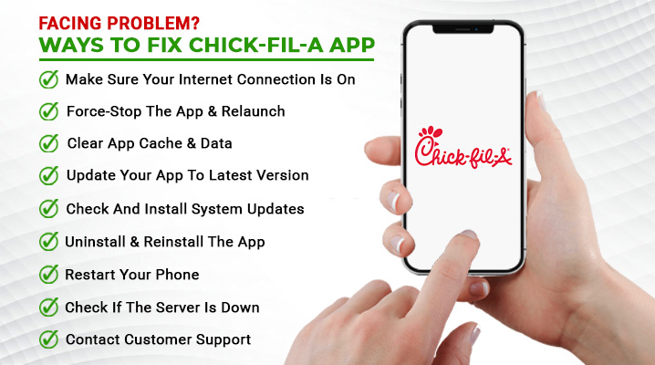 how to fix chick-fil-a app not working
