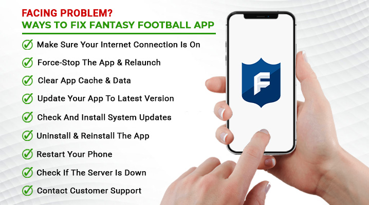 how to fix fantasy football app not working