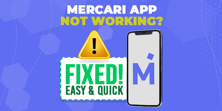 mercari app not working