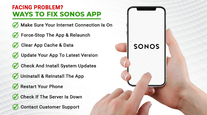 Vær tilfreds Socialist legering Sonos App Not Working 2023 | Reasons & Quick Solutions