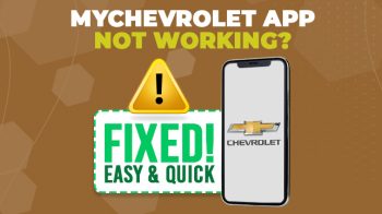 mychevrolet app not working