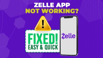 zelle app not working
