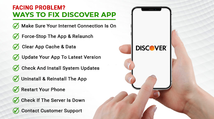 how to fix discover app not working