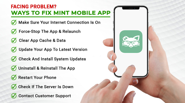 how to fix mint mobile app not working