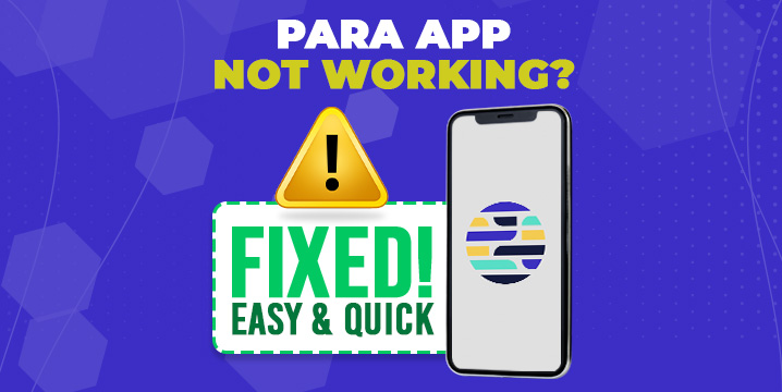 para app not working