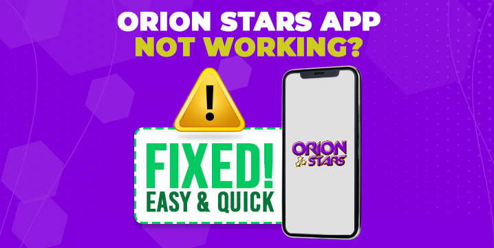 orion stars app not working