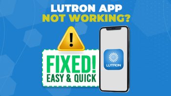 lutron app not working